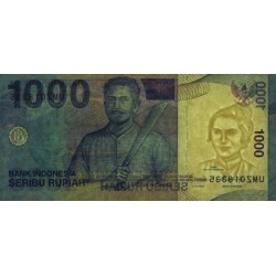 Indonésie - Pick 141a - 1'000 rupiah - Série UMZ - 2000/2000 - Etat : NEUF