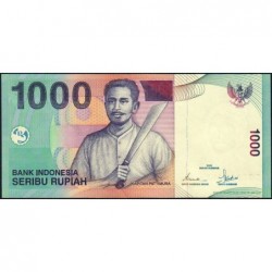 Indonésie - Pick 141b - 1'000 rupiah - Série DSG - 2000/2001 - Etat : NEUF
