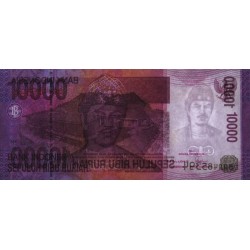 Indonésie - Pick 143a - 10'000 rupiah - Série BAA - 2005/2005 - Etat : NEUF