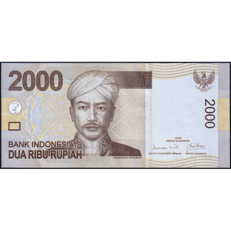 Indonésie - Pick 148a - 2'000 rupiah - Série KBC - 2009/2009 - Etat : NEUF