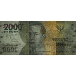 Indonésie - Pick 155b - 2'000 rupiah - Série TCU - 2016/2017 - Etat : NEUF