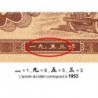 Chine - Banque Populaire - Pick 860c - 1 fen - Série III VII - 1953 - Etat : NEUF