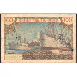 Cameroun - Pick 10 - 100 francs - Série L.9 - 1962 - Etat : TB
