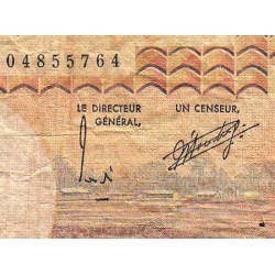Gabon - Pick 4b - 5'000 francs - Série Z.2 - 1976 - Etat : B+ à TB-