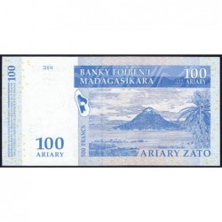 Madagascar - Pick 86b - 100 ariary / 500 francs - Série B P - 2004 (2007) - Etat : NEUF