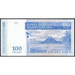 Madagascar - Pick 86b - 100 ariary - 500 francs - Série B P - 2004 (2007) - Etat : NEUF