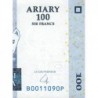 Madagascar - Pick 86b - 100 ariary - 500 francs - Série B P - 2004 (2007) - Etat : NEUF