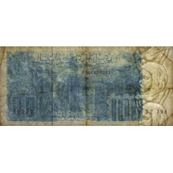 Algérie - Pick 134a - 100 dinars - Série 02 114 - 08/06/1982 - Etat : TB+