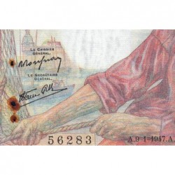 F 13-11 - 09/01/1947 - 20 francs - Pêcheur - Série J.151 - Etat : SUP