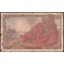 F 13-16 - 03/11/1949 - 20 francs - Pêcheur - Série R.230 - Etat : B