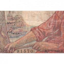 F 13-16 - 03/11/1949 - 20 francs - Pêcheur - Série L.232 - Etat : B+