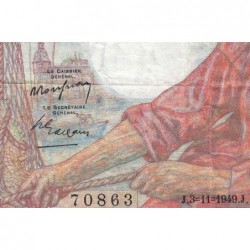 F 13-16 - 03/11/1949 - 20 francs - Pêcheur - Série K.237 - Etat : TB+