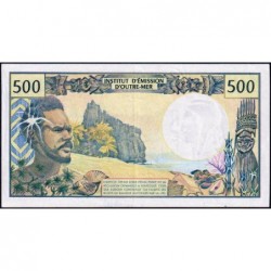 Territoire Français du Pacifique - Pick 1a - 500 francs - Série J.005 - 1992 - Etat : SUP+