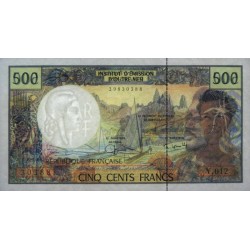 Territoire Français du Pacifique - Pick 1e - 500 francs - Série Y.012 - 2004 - Etat : NEUF