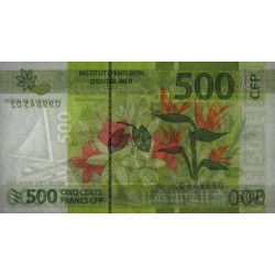 Territoire Français du Pacifique - Pick 5a - 500 francs - Série D2 - 2014 - Etat : NEUF