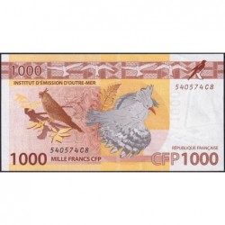Territoire Français du Pacifique - Pick 6a - 1'000 francs - Série C8 - 2014 - Etat : SPL
