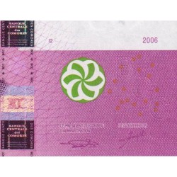 Comores - Pick 18a - 5'000 francs - Série C - 2006 - Etat : NEUF