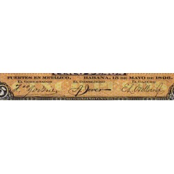 Cuba - Pick 48b - 5 pesos - Série F - 15/05/1896 - Etat : TTB