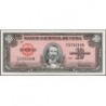 Cuba - Pick 79b - 10 pesos - Série C A - 1960 - Etat : SPL+