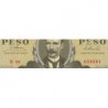 Cuba - Pick 94c - 1 peso - Série R 38 - 1965 - Etat : SUP