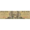 Cuba - Pick 94c - 1 peso - Série R 72 - 1965 - Etat : TB