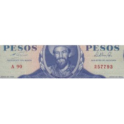 Cuba - Pick 97b - 20 pesos - Série A 90 - 1964 - Etat : TTB+