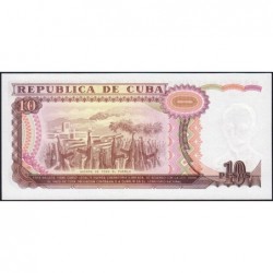 Cuba - Pick 109a - 10 pesos - Série DA 01 - 1991 - Etat : NEUF