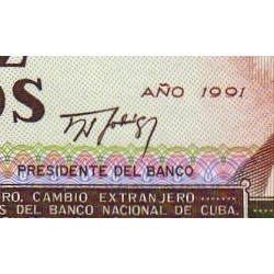 Cuba - Pick 109a - 10 pesos - Série DB 03 - 1991 - Etat : NEUF