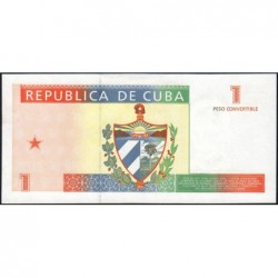 Cuba - Pick FX 37 - 1 peso - Série AA 04 - 1994 - Etat : pr.NEUF