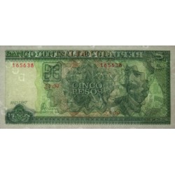 Cuba - Pick 116a - 5 pesos - Série EA-09 - 1997 - Etat : pr.NEUF