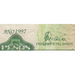 Cuba - Pick 116a - 5 pesos - Série EA-10 - 1997 - Etat : TB+