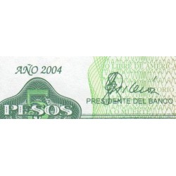 Cuba - Pick 116g - 5 pesos - Série EG-05 - 2004 - Etat : NEUF