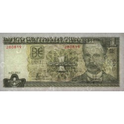 Cuba - Pick 121c - 1 peso - Série GD-17- 2003 - Etat : NEUF