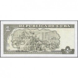 Cuba - Pick 121c - 1 peso - Série GD-25- 2003 - Etat : pr.NEUF