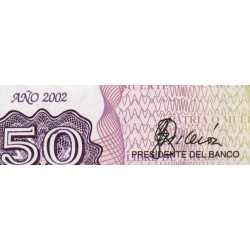 Cuba - Pick 123a - 50 pesos - Série BD-06 - 2002 - Etat : NEUF