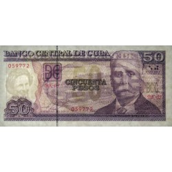 Cuba - Pick 123h - 50 pesos - Série BK-03 - 2013 - Etat : pr.NEUF