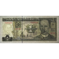 Cuba - Pick 125 - 1 peso - Série GC-09 - 2003 - Commémoratif - Etat : pr.NEUF