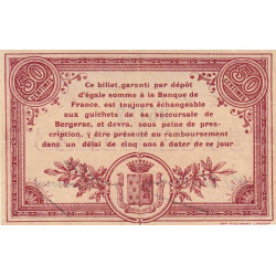 Bergerac - Pirot 24-1 - 50 centimes - 05/10/1914 - Etat : TTB