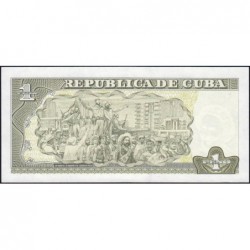 Cuba - Pick 128e - 1 peso - Série GK-33- 2010 - Etat : NEUF