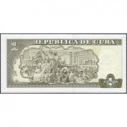 Cuba - Pick 128g - 1 peso - Série GM-37- 2016 - Etat : NEUF