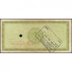 Cuba - Chèque de voyage - Banco Nacional de Cuba - 50 pesos - 1984 - Etat : TTB