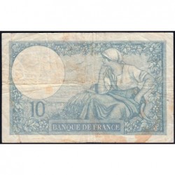 F 06-15 - 06/08/1931 - 10 francs - Minerve - Série Q.59316 - Etat : TB+