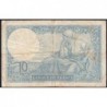 F 06-15 - 22/10/1931 - 10 francs - Minerve - Série O.60697 - Etat : TB