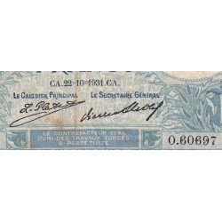 F 06-15 - 22/10/1931 - 10 francs - Minerve - Série O.60697 - Etat : TB