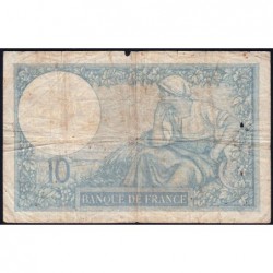 F 06-16 - 30/06/1932 - 10 francs - Minerve - Série H.66498 - Etat : TB-