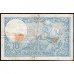 F 06-16 - 07/07/1932 - 10 francs - Minerve - Série U.66763 - Etat : TB