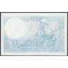 F 06-17 - 17/12/1936 - 10 francs - Minerve - Série X.67592 - Etat : TTB-