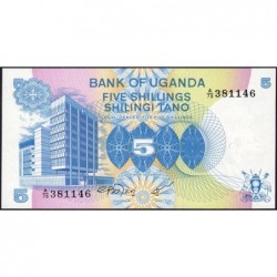 Ouganda - Pick 10 - 5 shillings - Série A/78 - 1979 - Etat : NEUF