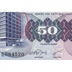 Ouganda - Pick 13b - 50 shillings - Série C/90 - 1979 - Etat : NEUF