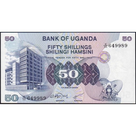 Ouganda - Pick 13b - 50 shillings - Série C/111 - 1979 - Etat : NEUF